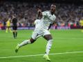 Vinicius celebra el gol del empate