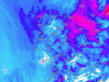 Precipitación acumulada hasta el sábado por la noche