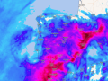 Precipitación acumulada hasta el sábado