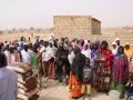 Campamento de refugiados cerca de Uagadugú, capital de Burkina Faso