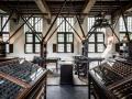 Interior del Museo Plantin-Moretus, situado en Amberes, Bélgica