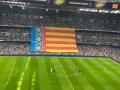 Homenaje a las víctimas de la DANA en el Bernabéu