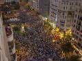 Cerca de 40 organizaciones sociales, cívicas y sindicatos de izquierda de la Comunitat Valenciana celebran una manifestación en protesta por la gestión de la dana y con el lema "Mazón dimisión"