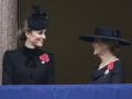 Kate Middleton , Princess of Wales and Sophie Rhys Jones , Duchess of Edinburgh during the Remembrance Service in London, UK