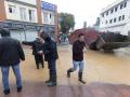 Barriada de Campanillas en Málaga, en la que el paso de la DANA ha obligado a nuevos desalojos preventivos en el río Campanillas ante su posible desbordamiento, que se suman a los de 3.000 personas en la ribera del Guadalhorce, y ha anegado el centro de la capital, la mayor parte de la provincia malagueña se encuentra en aviso rojo por fuertes lluvias este miércoles.