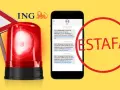 El SMS que se hace pasar por ING para estafar