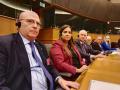 Antonio Ledezma y la delegación venezolana en Bruselas