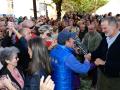 El Rey habla con los vecinos afectados por la DANA en Utiel (Valencia)