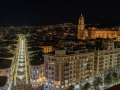 La icónica calle Larios es considerada el centro neurálgico de la Navidad malagueña