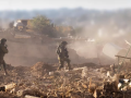 Soldados del Ejército de Israel en el sur del Líbano