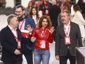 Santos Cerdán, María Jesús Montero y Juan Espadas en el Congreso Federal del PSOE