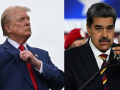 El presidente electo de EE.UU. Donald Trump y Nicolás Maduro, dictador de Venezuela