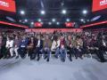 Pedro Sánchez y el resto de la primera línea del 41º Congreso Federal del PSOE