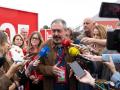 El secretario general del PSOE-A, Juan Espadas, atiende a los medios tras el 41º Congreso federal del PSOE en Sevilla.

REMITIDA / HANDOUT por PSOE-A
Fotografía remitida a medios de comunicación exclusivamente para ilustrar la noticia a la que hace referencia la imagen, y citando la procedencia de la imagen en la firma
01/12/2024