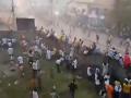 Imágenes del enfrentamiento en Guinea por un partido de fútbol