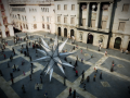 Una gran estrella de luz de veinte puntas iluminará la plaza de Sant Jaume por Navidad