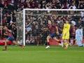 Los jugadores del Pontevedra celebran el gol que les ha servido para eliminar al Villarreal