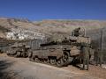 Tropas israelíes estacionadas en la zona de los Altos del Golán anexionada por Israel durante la guerra contra Siria