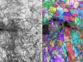 Vista microscópica del nuevo material, conocido como CrCoNi