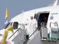 El Papa Francisco en uno de sus viajes apostólicos