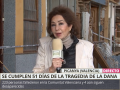 Ana Rosa Quintana, durante su conexión en directo desde Picaña