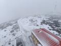 Imagen de las cumbres del Teide, que han amanecido con un manto blanco prenavideño