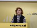 La secretaria general y portavoz de ERC, Elisenda Alamany, este martes