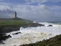 Oleaje registrado en La Coruña durante un temporal