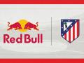 Logos de Red Bull y Atlético de Madrid, que han alcanzado un acuerdo hasta 2027