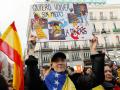 Manifestación convocada en Madrid para apoyar al candidato opositor Edmundo González como presidente electo de Venezuela