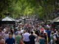 La Rambla de Barcelona, en agosto de 2022