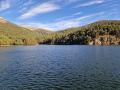 La CHD acomete obras para el vaciado del embalse de El Tejo, en El Espinar (Segovia)