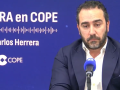 Víctor de Aldama, durante su entrevista en Herrera en COPE