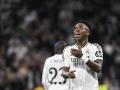 Vinicius, durante el partido entre Real Madrid y Salzburgo