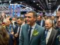 Pedro Sánchez, durante su visita este viernes a Fitur