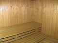 Interior de la sauna