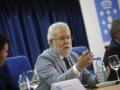 El presidente del Parlamento gallego, Miguel Santalices