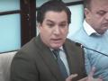 El portavoz de Vox en Jerez, Antonio Fernández Campos, en el Pleno