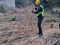 La Guardia Civil busca desaparecidos en Pedralba (Valencia)