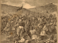 La Batalla de Sagrajas en una ilustración de Alfredo Roque Gameiro (1899)