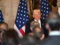 El presidente de Estados Unidos, Donald Trump, en el Capitolio de Estados Unidos en Washington, DC
