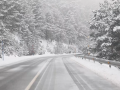 Alertas por nieve en la sierra de Madrid