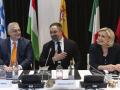Abascal, en la cena con los líderes de Patriots en Madrid: «Hoy está aquí el futuro de Europa»