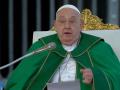 El Papa Francisco durante su homilía