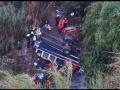 Un autobús se ha caído por un barranco en Guatemala