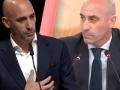 De «piquito» a «besito»: los dos relatos de Rubiales ante la polémica con Hermoso