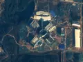 Imágenes de satélite de la planta de fusión nuclear china
