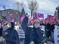 Manifestación en Parla en favor del hiyab