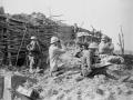 Observadores de artillería británicos y franceses Batalla de Langemarck 1917