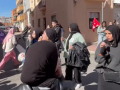 Manifestación en Parla en favor del hiyab